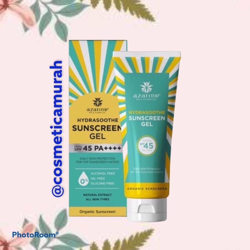 azarine hydrasoothe sunscreen gel spf 45 pa++++ || azarine spf 50 pa++++ | azarine sun shield city defence spf 50 pa +++ | azarine hydramax C | azarine sunscreen mist | azarine tone up mineral sunscreen serum