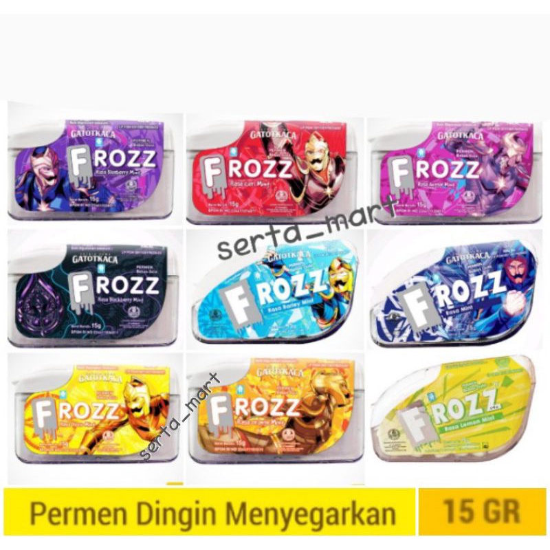 

Frozz Permen Mint All Variant 15gr - Permen Frozz Bebas Gula / Mint