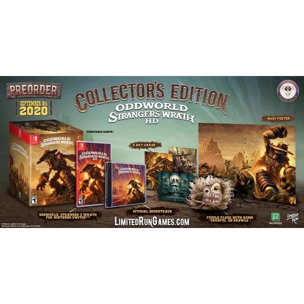 Switch Oddworld Stranger’s Wrath HD Collector’s Edt (Usa/English)