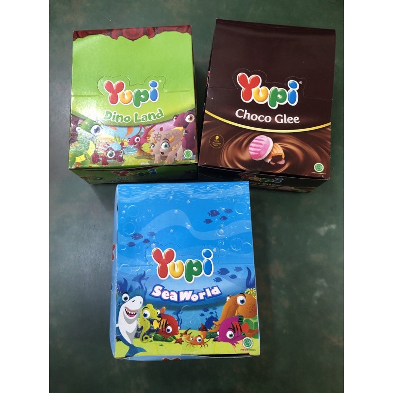 YUPI 1 box isi 24 pcs Permen Jeli Aneka Rasa