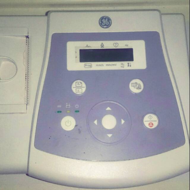 Alat ekg ecg general electric mac i second normal