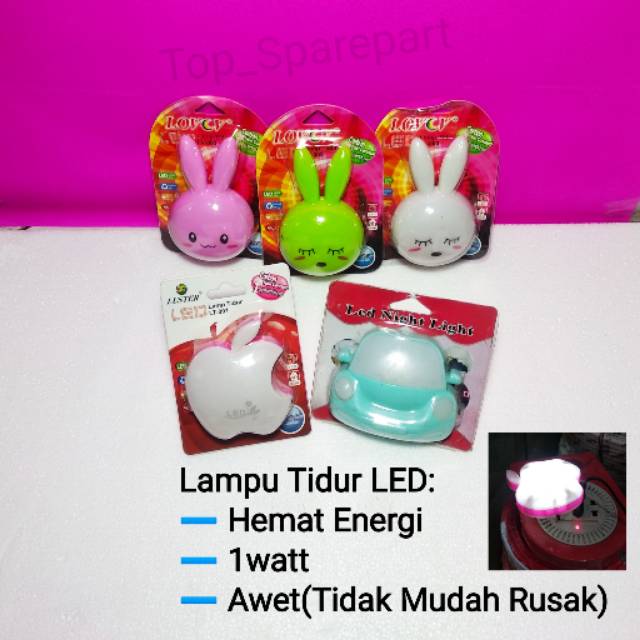 Lampu Tidur LED Hemat Energi Super Awet