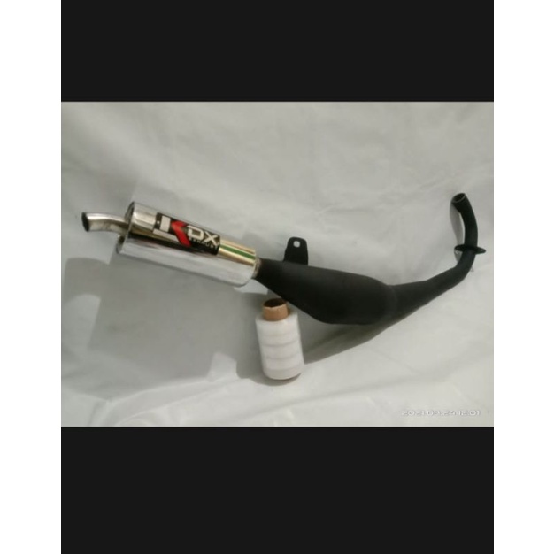 Knalpot Satria 2 tak Hiu Satria lumba Satria 120R KDX