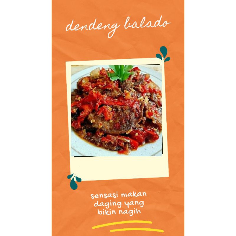 

Dendeng balado300gram