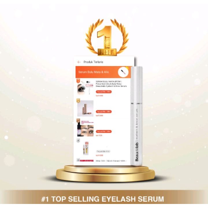 BEAUDELAB SERUM BULU MATA BPOM | PENUMBUH ALIS &amp; BULU MATA CEPAT INSTANT | EYELASH EXTENSION &amp; BROW GROWTH SERUM