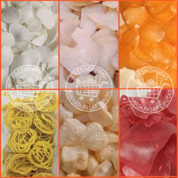 

Kerupuk all varian mentah