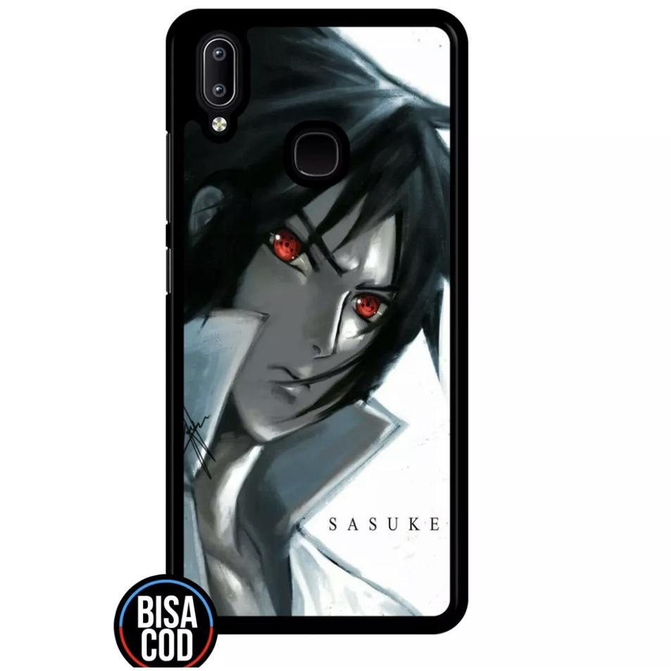 『Discount Today』 ACASTO Case Vivo Y12/ Y15/ Y17/ Y91/ Y93/ Y95 gambar anime japan naruto sasuke art 