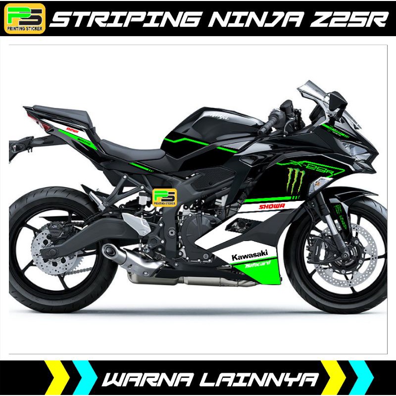 Decal Striping Kawasaki  NINJA ZX25R LIVERY KRT