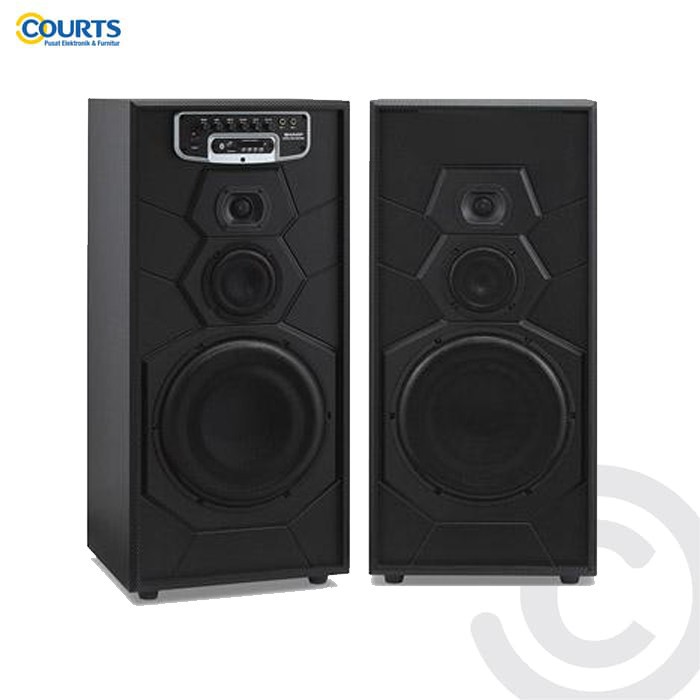 SHARP ACTIVE SPEAKER Black CBOX-RB1280UBL