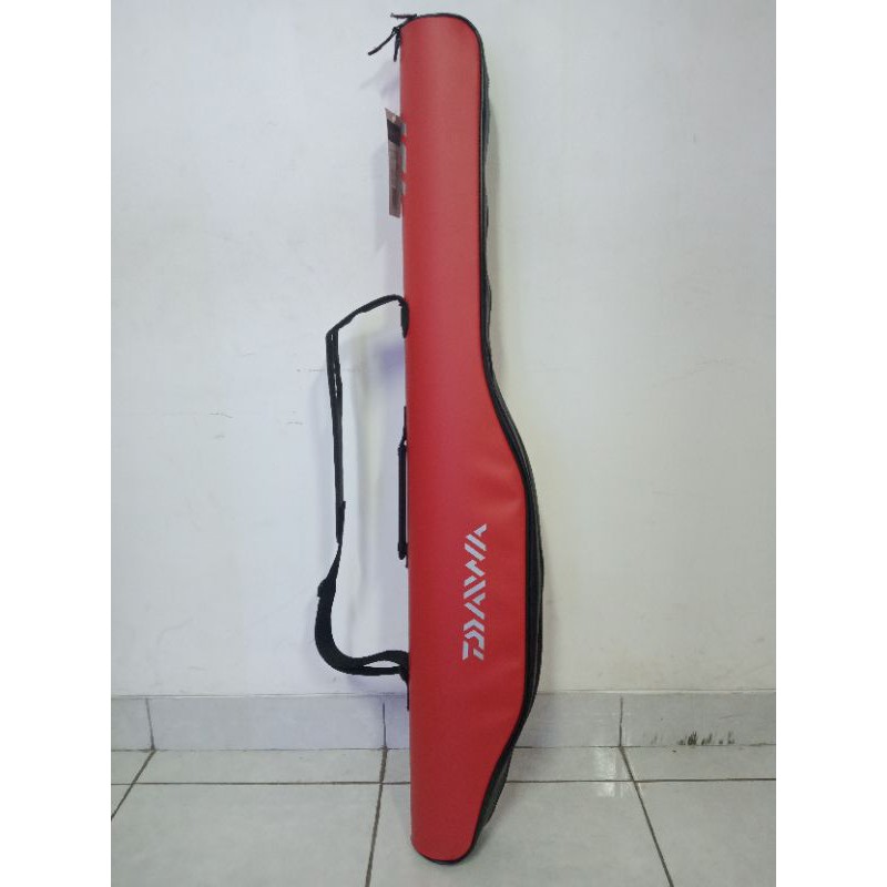 Tas Joran Original Daiwa FISHING ROD CASE MG-110R Black & Red  |  Galatama Series