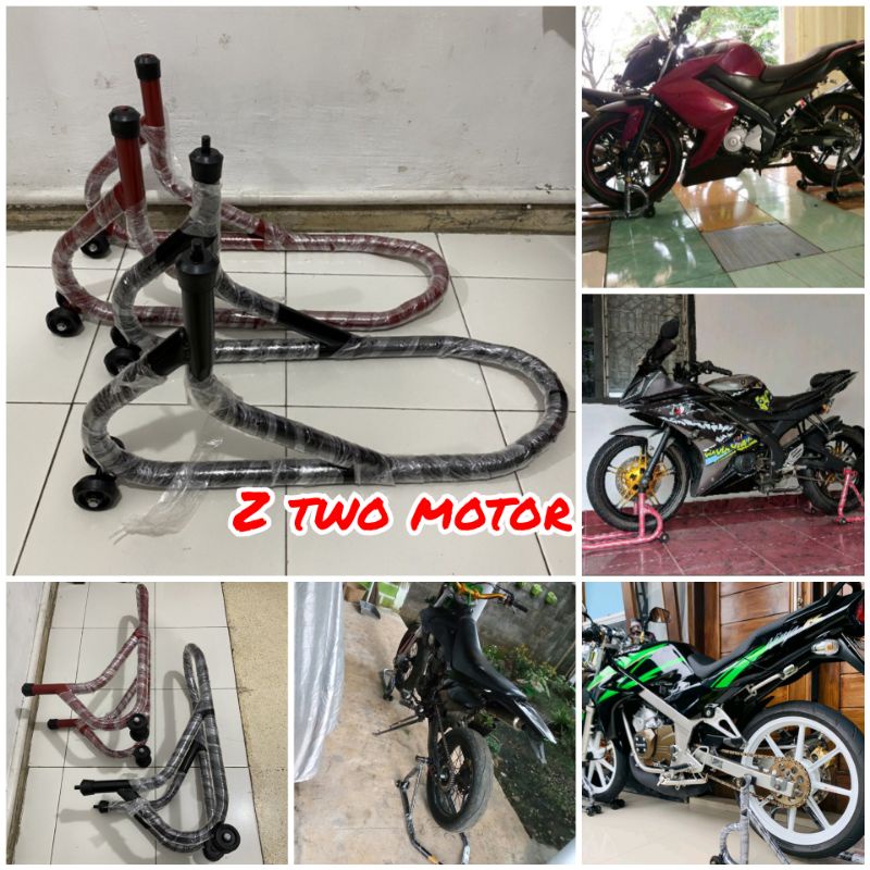 Standar Paddock depan Universal semua jenis motor padock pedok standar depan cb vixion cbr r15 RX ki