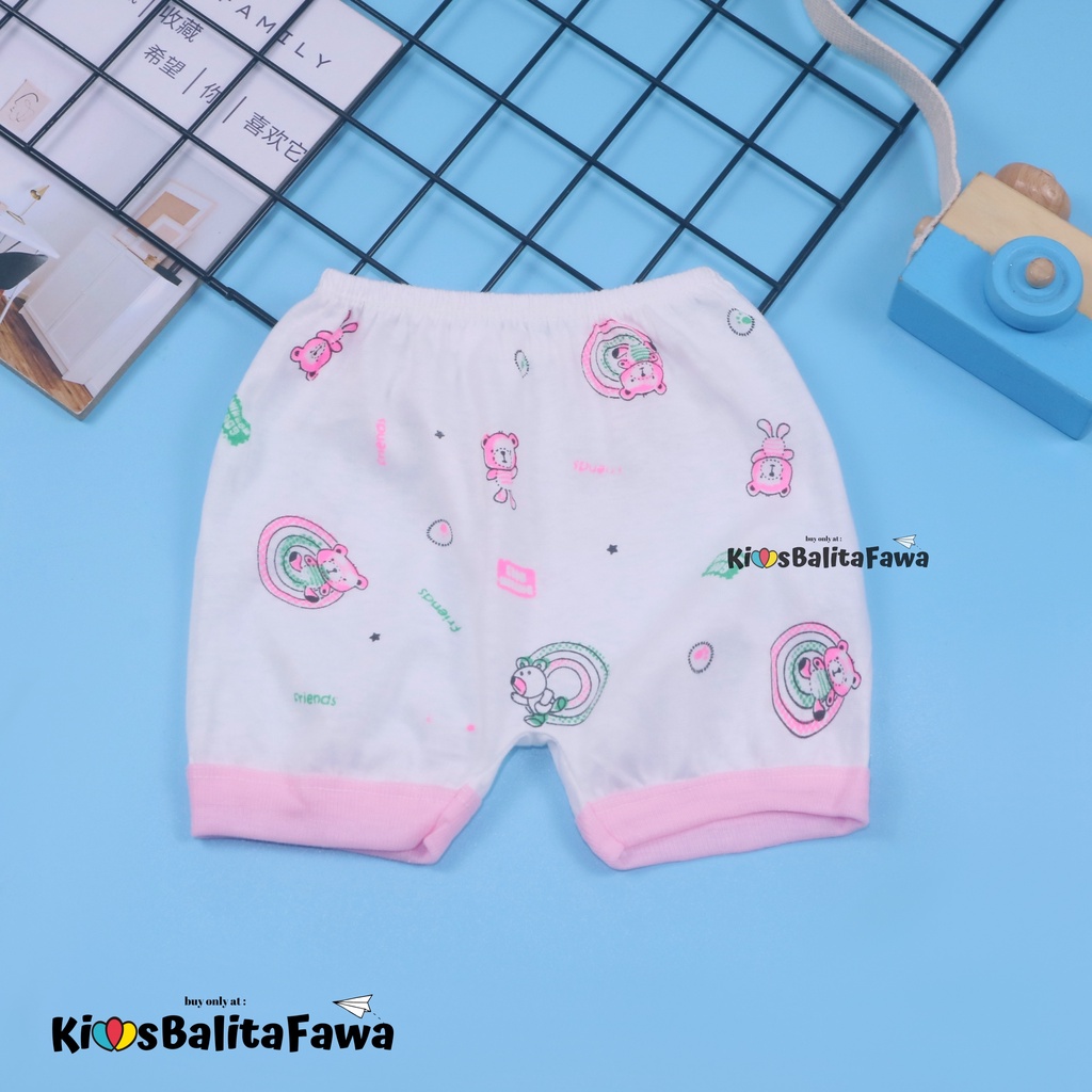 (ISI 6-12 PC) Celana Pendek Bayi / SNI Bawahan Baby New Born Anak Laki Perempuan Celana Bayi Pop Grosir Babycinnamon
