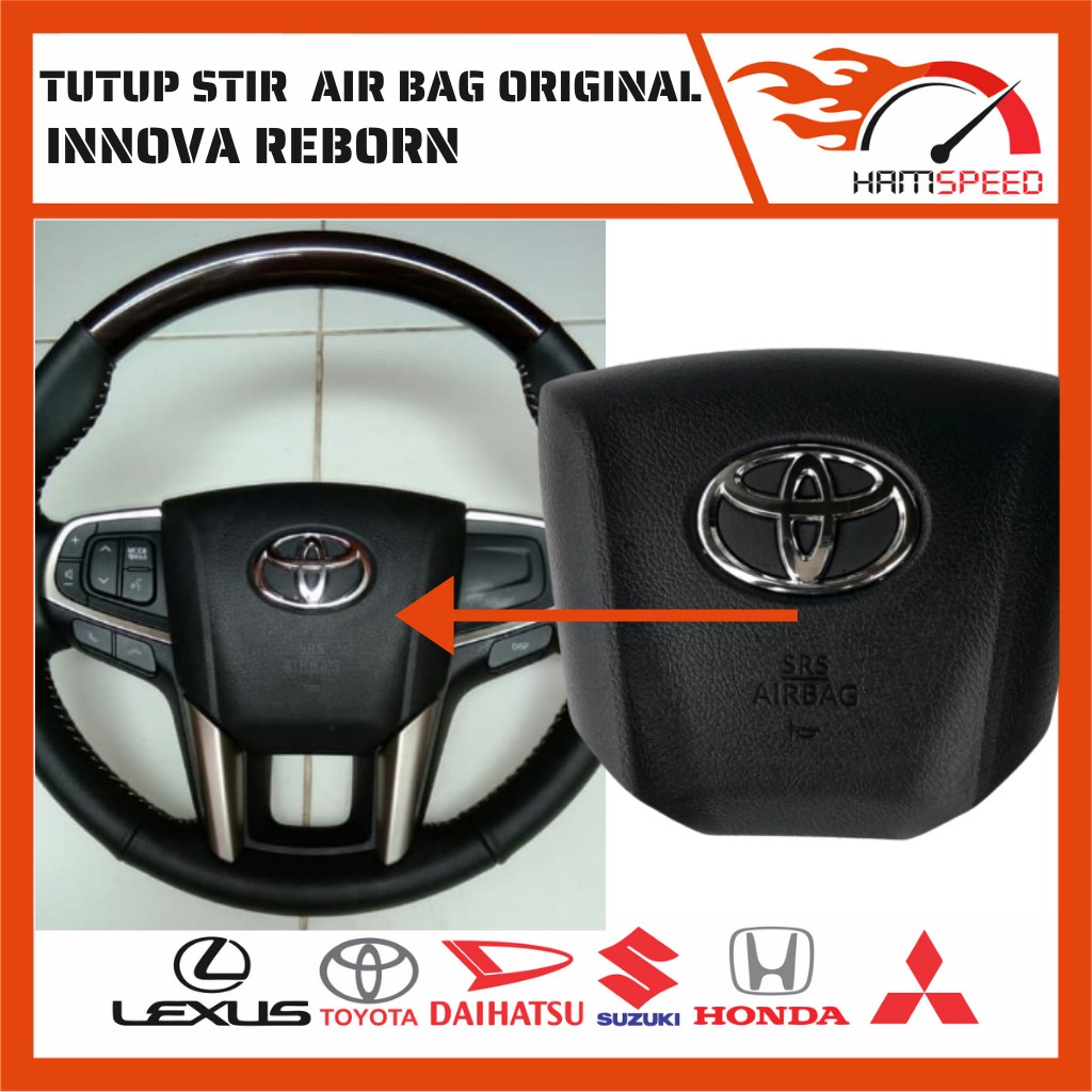 Cover stir air bag Innova reborn/Tutup Stir Innova Reborn/Cover Stir + Logo Innova Reborn