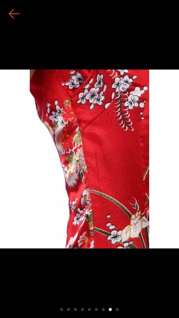 Baju cheongsam imlek cewek