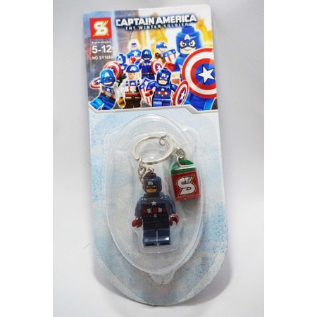 Gantungan Kunci Lego Captain America The Winter Soldier-08 [SY]