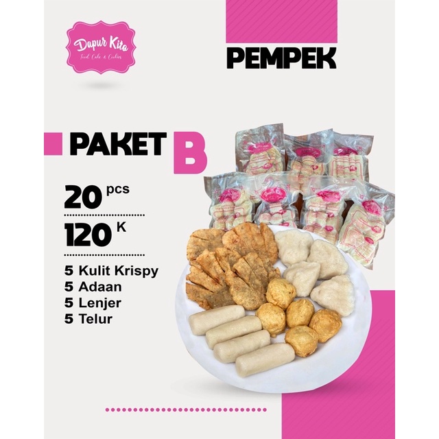 

PEMPEK Campur (20pcs)