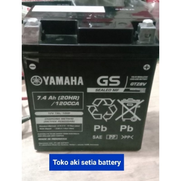 Aki motor GTZ8V gs yamaha original