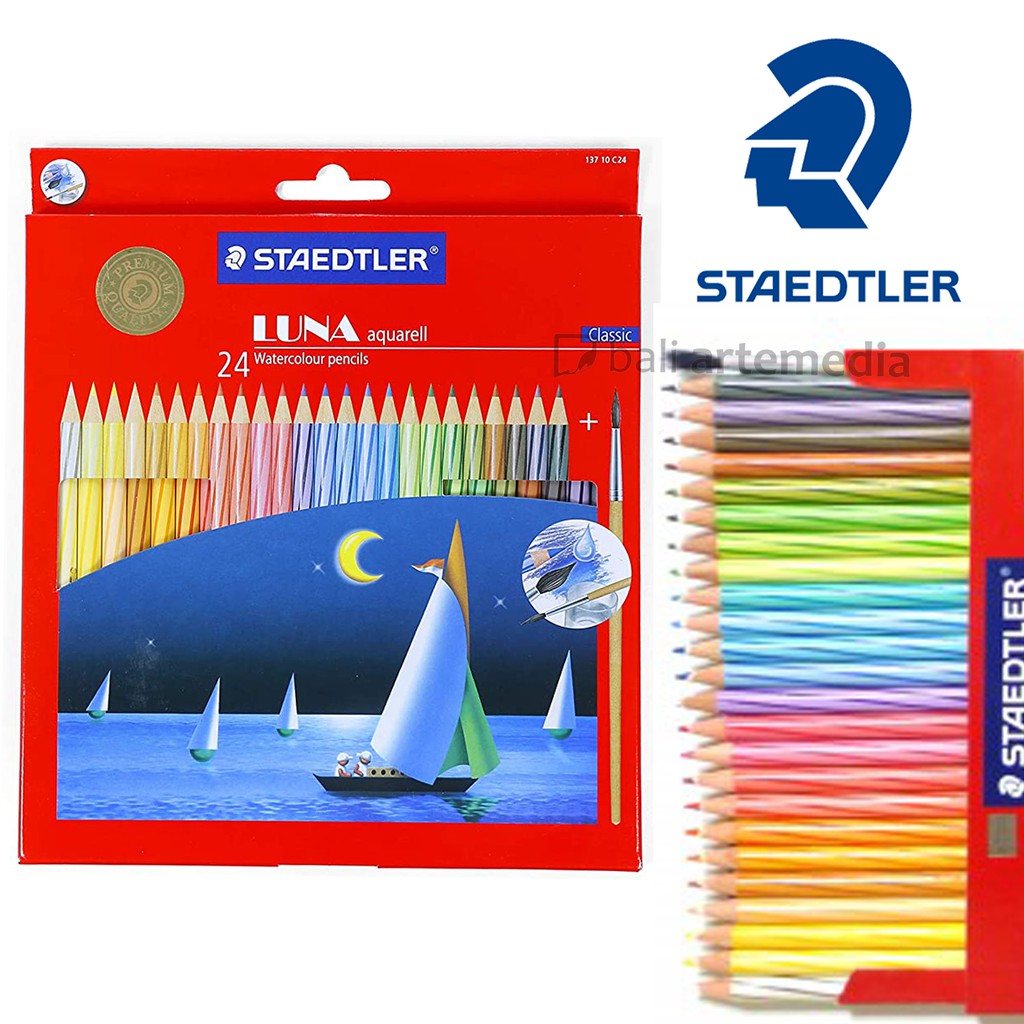 Watercolour Pencils set 24 - Staedtler Luna