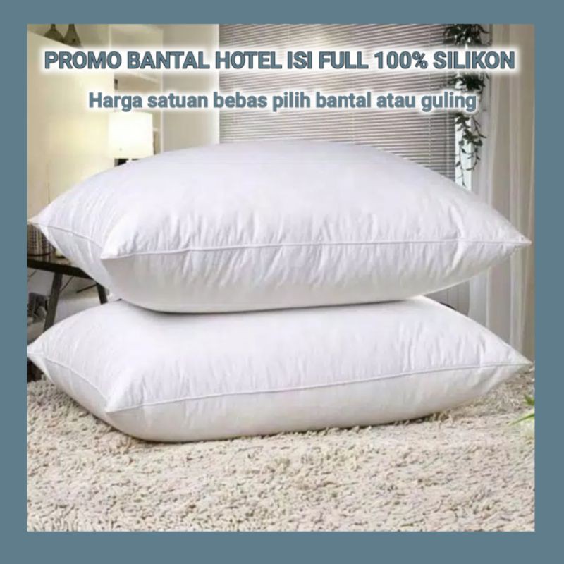 Bantal Tidur Kepala Hotel Bintang 5 isi Silikon Murah