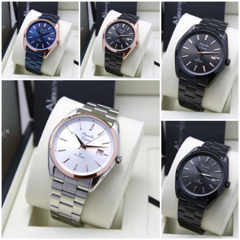 AC8656 Jam Tangan Pria Alexandre Christie AC 8656 Original