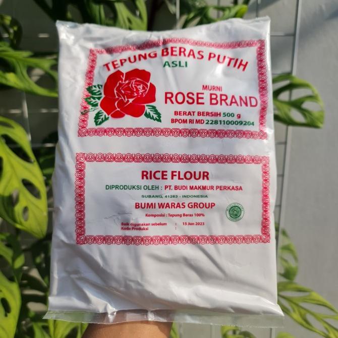

TEPUNG BERAS PUTIH ROSE BRAND 500 GRAM