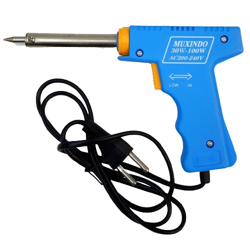 Solder Tembak 30W–100W Quick Heat Soldering Gun Dual Wattage Muxindo