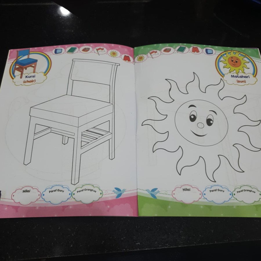 Buku Edukatif Mengenal dan Mewarnai-2