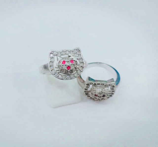 Cincin cewek , yaxiya , xuping , lapis emas , cicin helokity