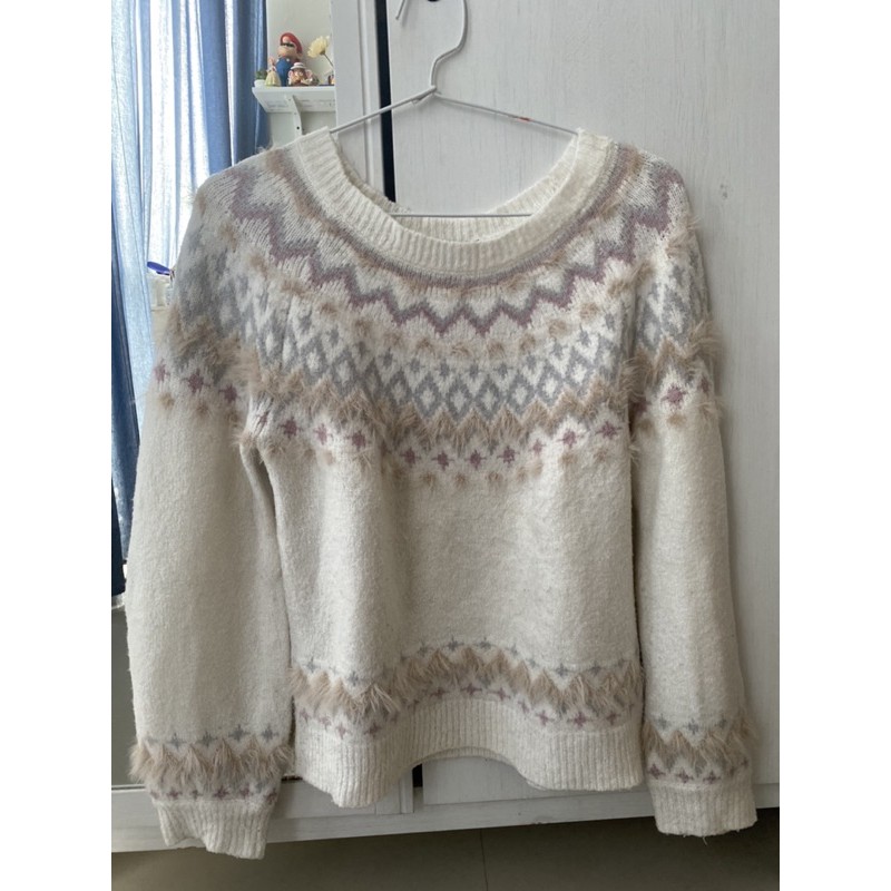 sweater bulu vintage ingni