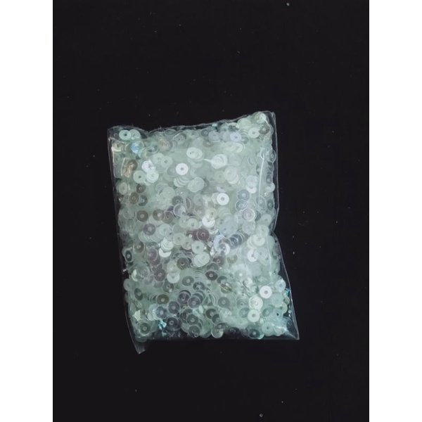 PAYET RAMBOCI KACA PUTIH ISI -+45GR BAHAN CRAFT *E02 042/032*