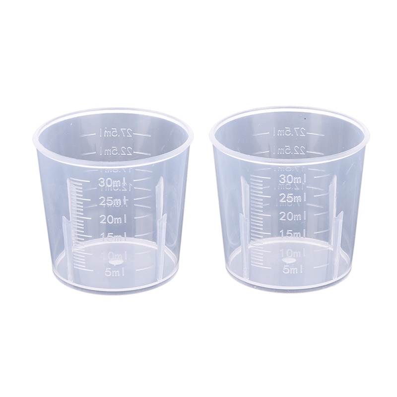 {LUCKID}20/30/50/300/500/1000ML Plastic Measuring Cup Jug Pour Spout Surface Kitchen,