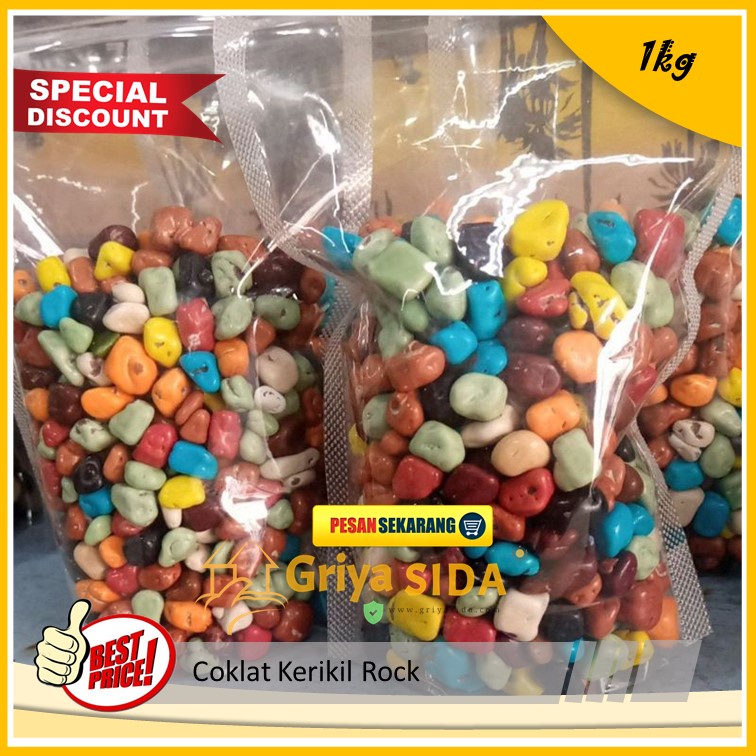 Coklat Kerikil Turki Premium 1kg Coklat Batu Arab Stone Chocolate ROCK PROMO