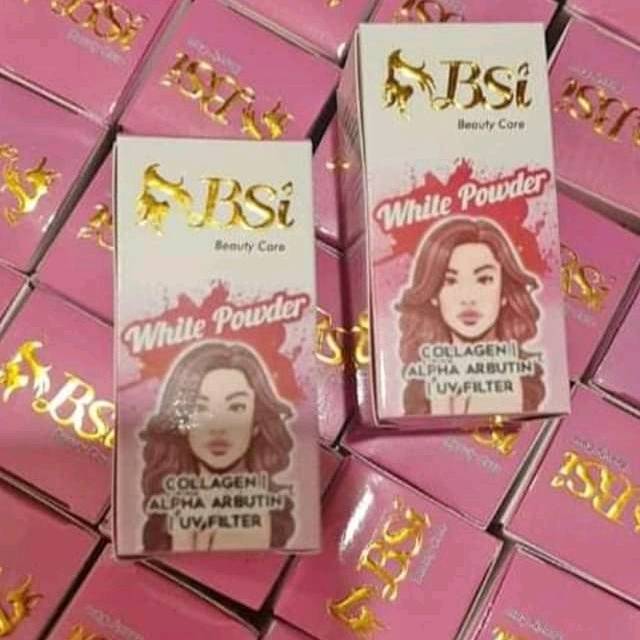 BSI white powder asli (kemasan baru)