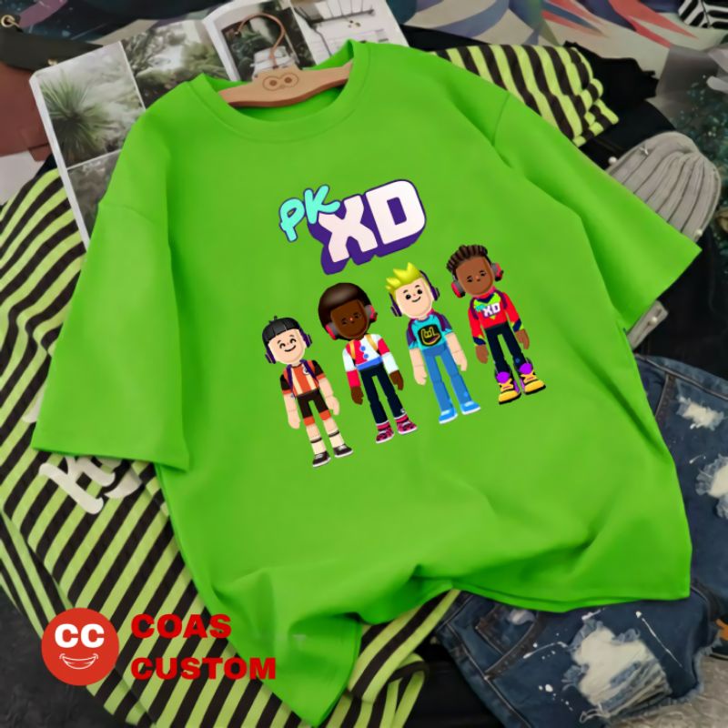 BAJU KAOS PK XD ANAK GAME ANAK