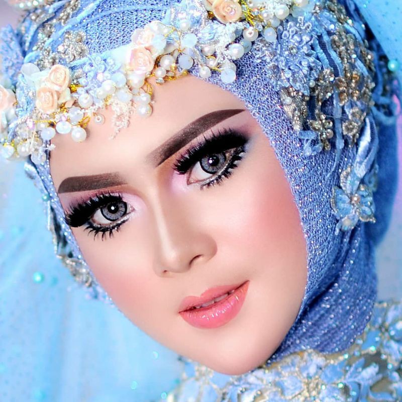 Pashmina Rajut Glitter / Hijab Pengantin