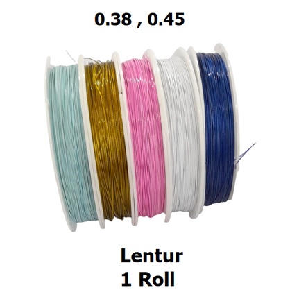 Kawat Tembaga Lentur Warna-Warni (String Cable) Harga/roll