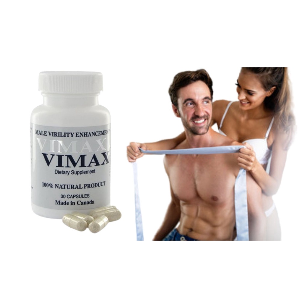 VimaxCanada Asli Original Pembesar Alat 30 Kapsul