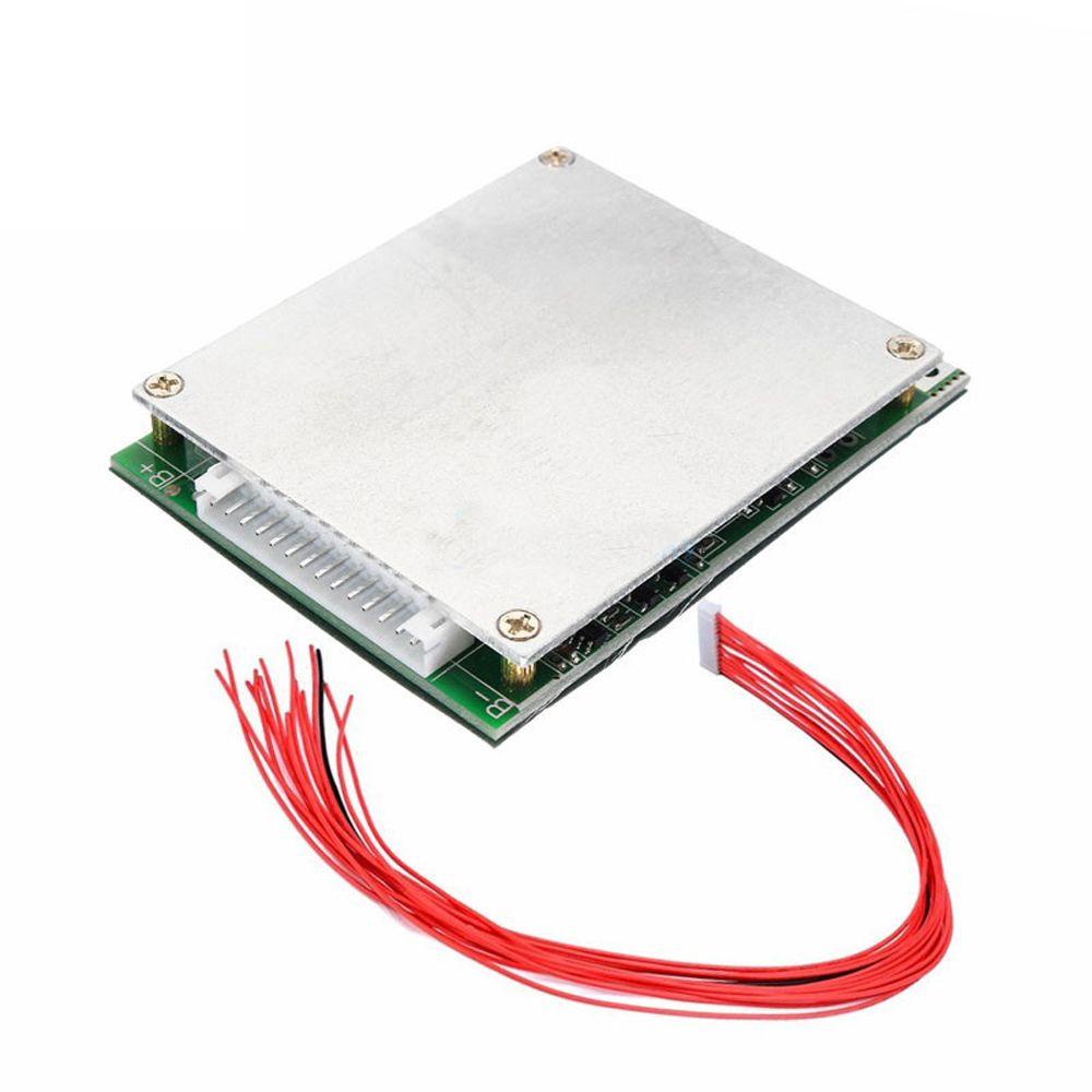 AUGUSTINA Protection Battery Protection Board Short Circuit Printed Circuit Board Integrated Circuits Board Cell Module Battery Accessories Over Discharge BMS Lithium Battery 13S 35A 48V Balance Circuits Board/Multicolor