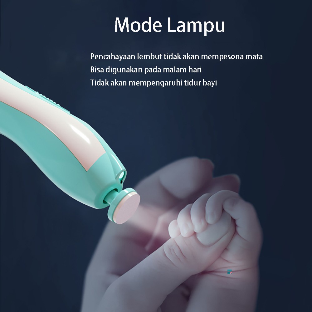 [rumahbayipdg] GUNTING KUKU ELEKTRIK / BABY NAIL TRIMMER / GUNTING KUKU BAYI