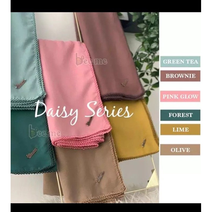 BEE ME DAISY SERIES HIJAB VOAL SEGI EMPAT