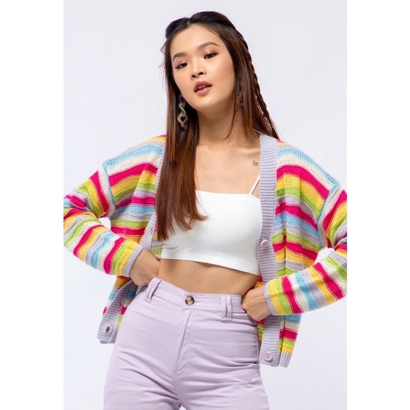 COLORBOX Multicolor Cardigan