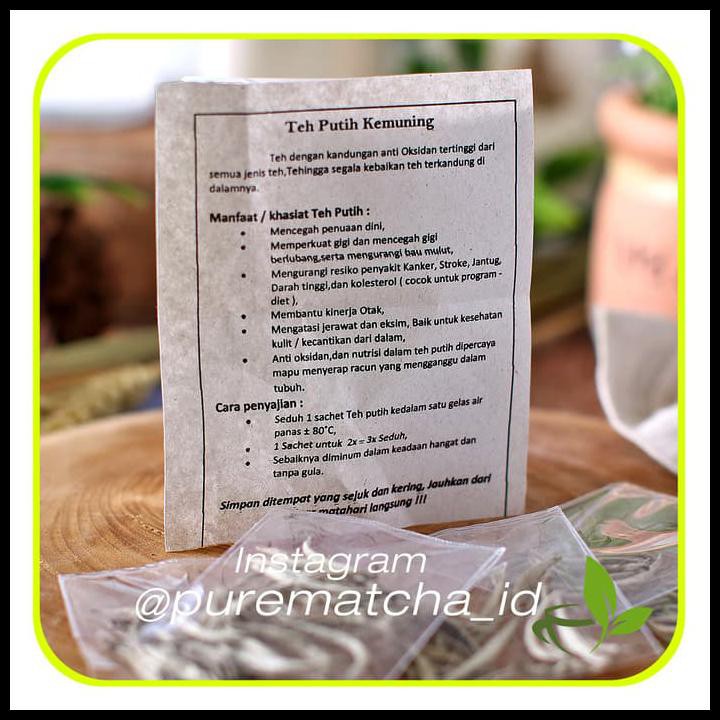 

Teh Kemuning Putih Asli Indonesia Authentic Indonesian White Tea