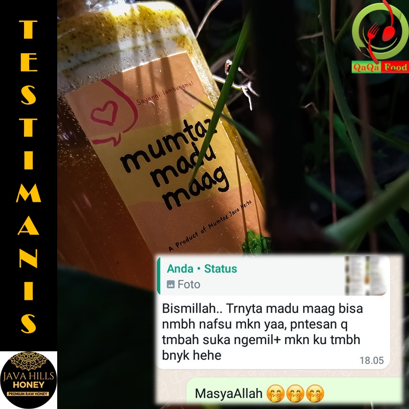 Madu Lambung maag maagh Lambung obat herbal asli 100% alami radang Asam Lambung imunitas tubuh 650 Gram-5