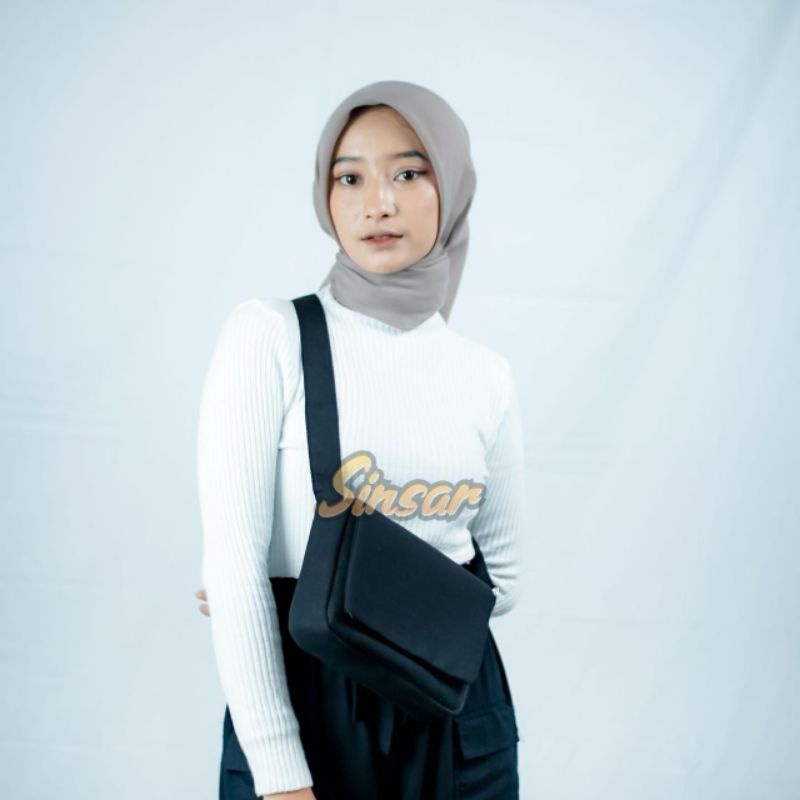 Tas Selempang mini pria wanita Canvas Mini Bag Termurah Pria Wanita UNISEX