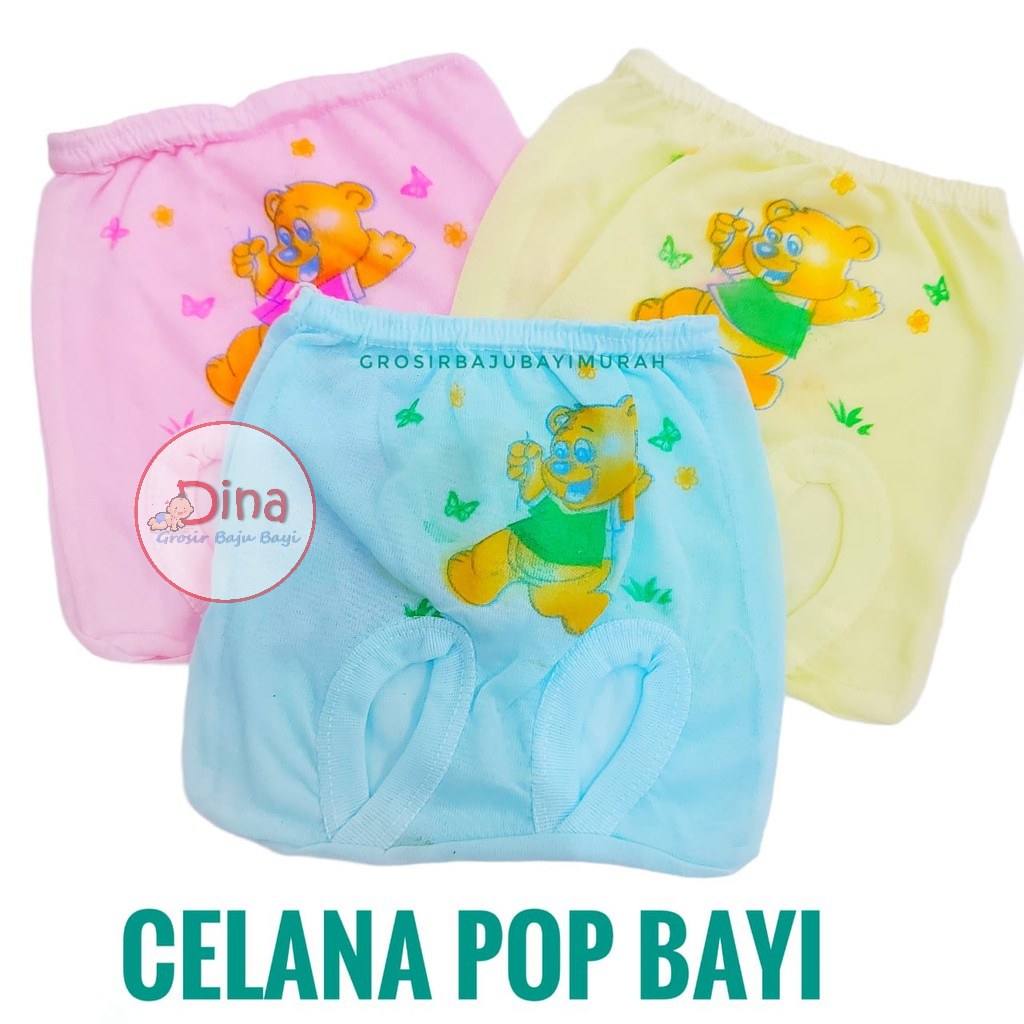 1 LUSIN celana bayi pop murah perlengkapan bayi baru lahir