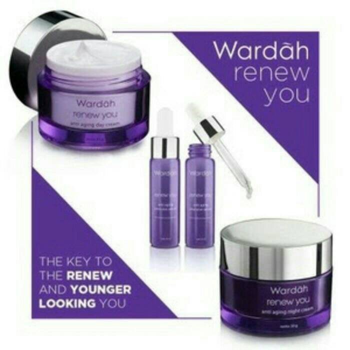 Wardah Paket Renew You Anti Aging Series  -  3 in 1