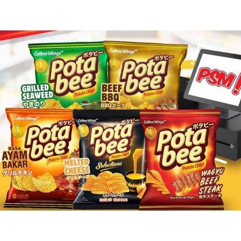 

Potabee kemasan jumbo 65gr