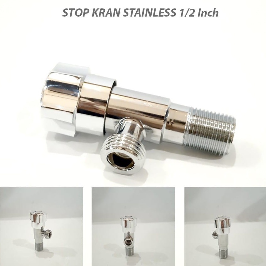 Stop Kran Kloset 1 Cabang Single Stainless Jet Shower SUS304 SUS 304 Kamar Mandi