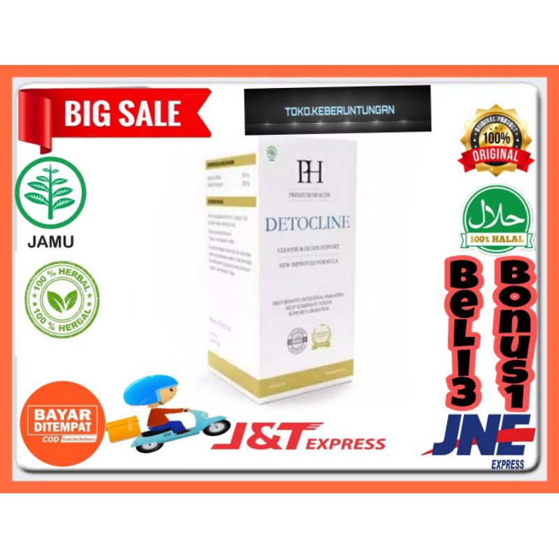 Detocline original asli obat pembasmi parasit