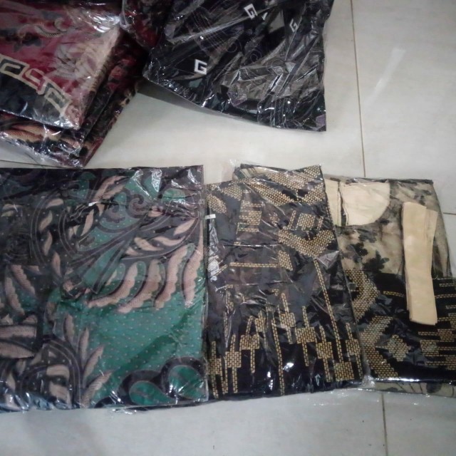 Couple Atasan Blus Batik Wanita M L Xl Xxl